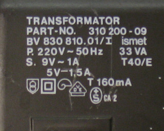 Plus/4 Power Supply Unit 310200-09